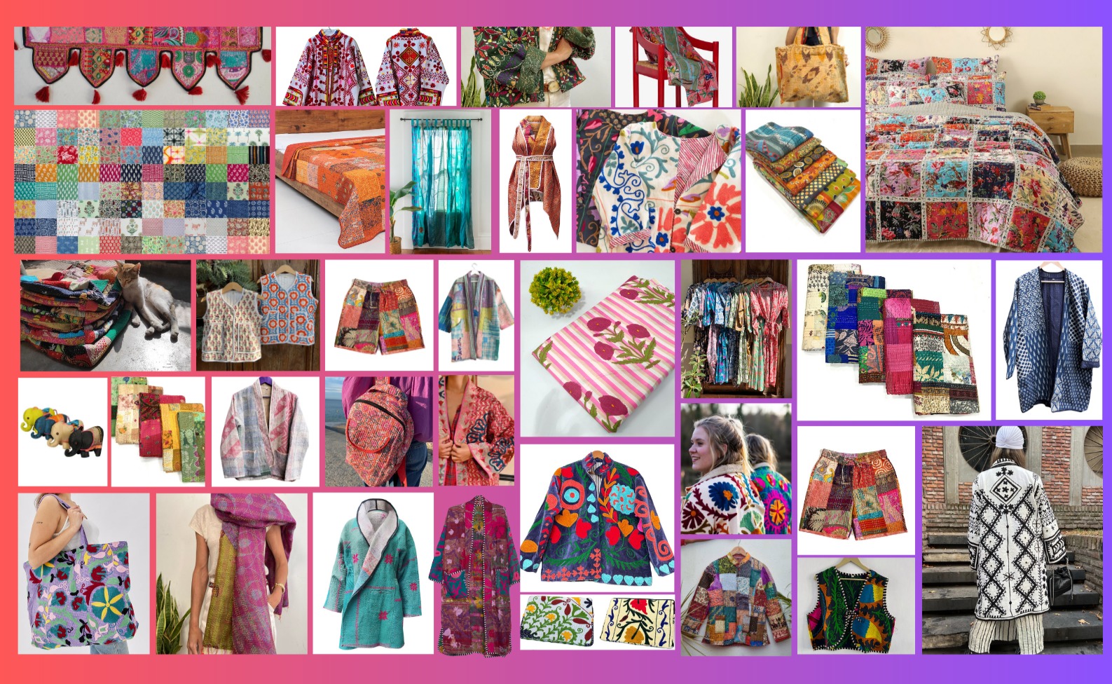 Jaipur Handmade Collage Picture